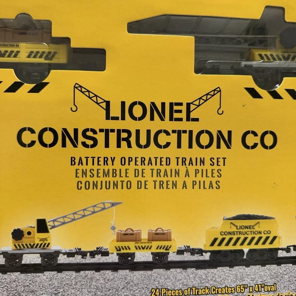 LIONEL‎ - Lionel Construction Battery Operated Mini Train Set (712066)